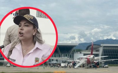 Susto en vuelo de Avianca en Ibagué con la alcaldesa Aranda a bordo