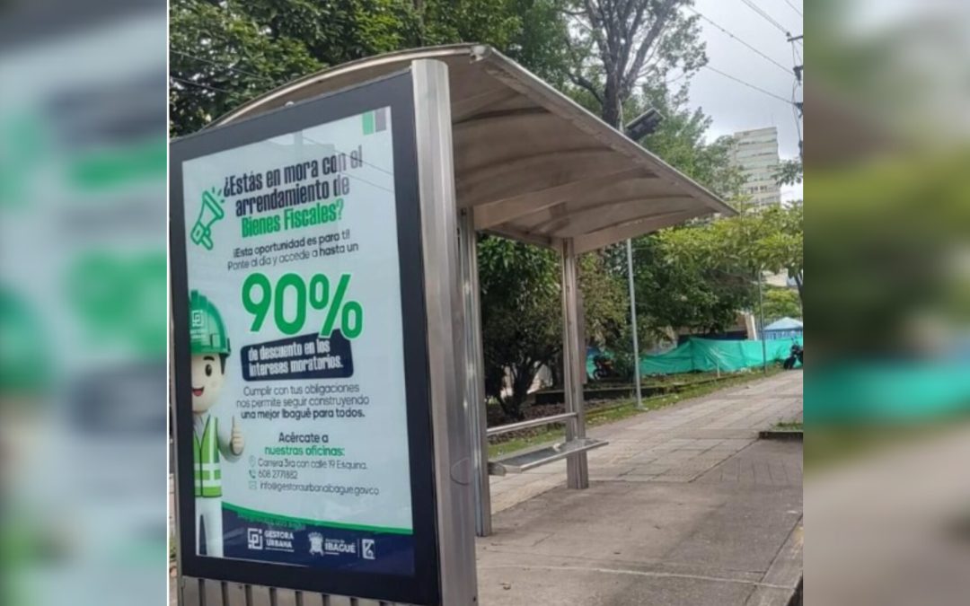 Inicia campaña para recuperar los paraderos en la capital tolimense
