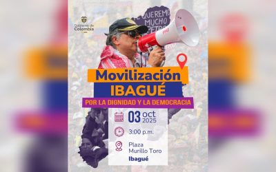 Expectativa en Ibagué por visita de Petro anunciada en redes del Gobierno