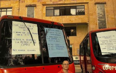 Transportadores amplían protestas frente a la Alcaldía de Ibagué