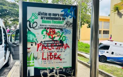 Gestora Urbana denuncia vandalismo contra paraderos en Ibagué