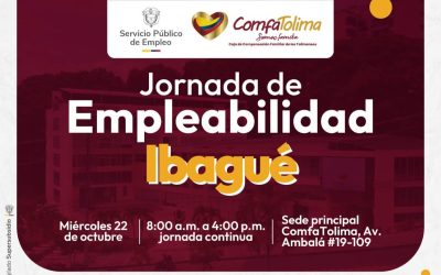 Nueva jornada de empleabilidad de ComfaTolima