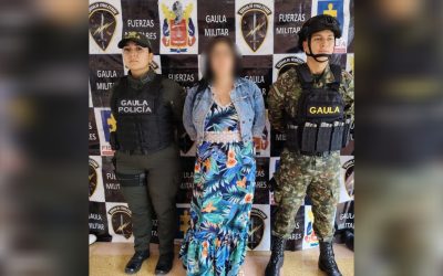 Capturada en Ataco mujer que fingía ser de grupo ilegal para extorsionar