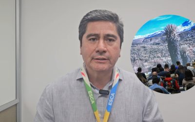 Óscar Sánchez, voz líder en la defensa de la Cordillera de los Andes