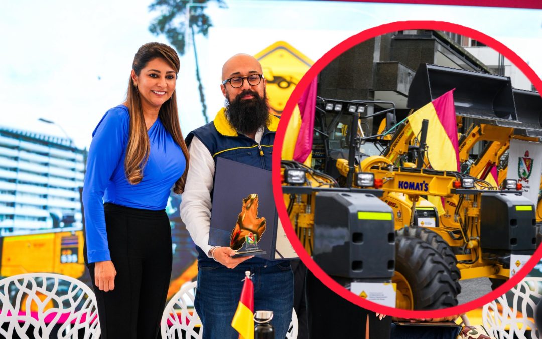 Tolima recibe $14 mil millones en maquinaria para fortalecer la respuesta a emergencias