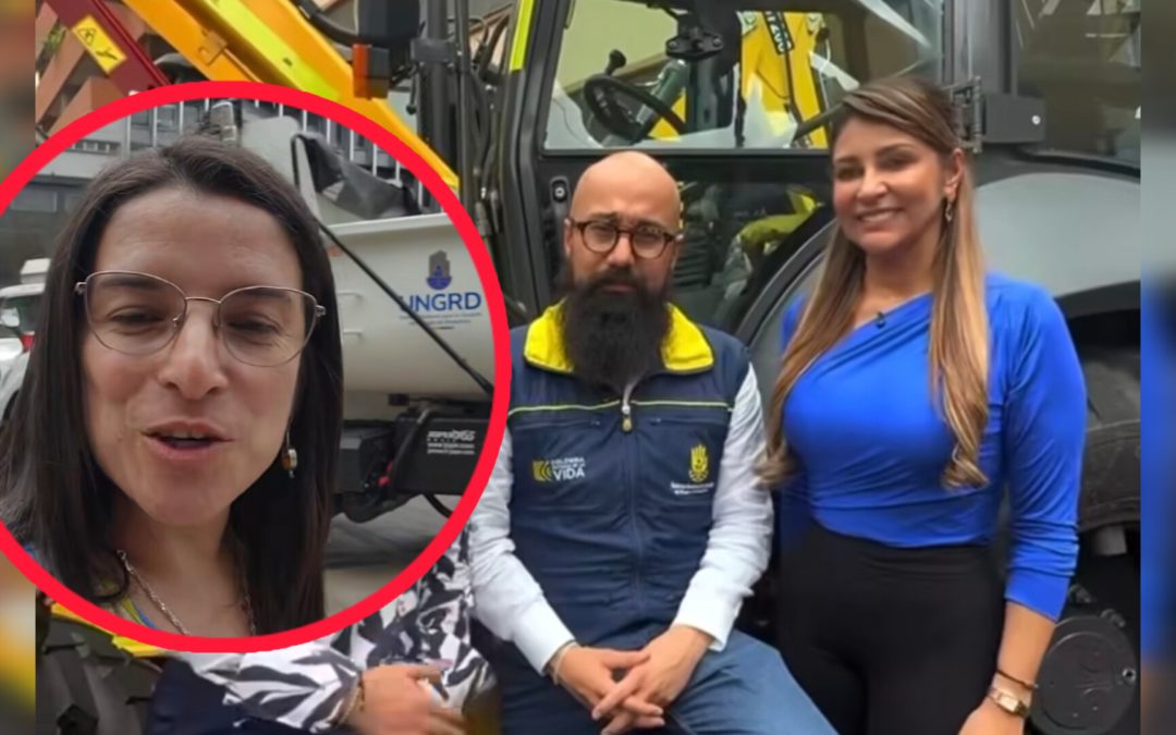 Adriana lanza indirectas a Martha Alfonso por críticas sobre maquinaria de la UNGRD