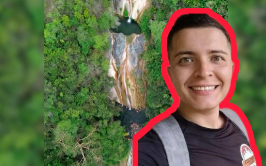 Joven atrapado en cascada durante descenso extremo en el sur del Tolima