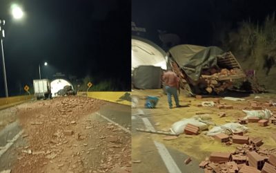 Reabren con paso a un carril la vía Calarcá–Ibagué tras grave siniestro vial
