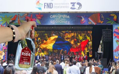 La Fábrica de Licores del Tolima en la feria Colombia son las Regiones en Bogotá