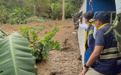 Emergencia en La Cascada por bombada deja dos viviendas afectadas