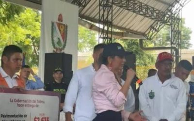 Pavimentación en Las Acacias marca el renacer de un barrio olvidado en Coello