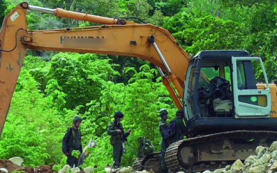 Minería ilegal amenaza el sur del Tolima 