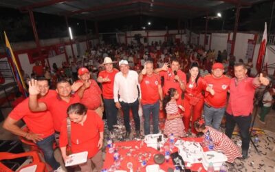 Andrade lanza campaña con multitudinario respaldo en Natagaima