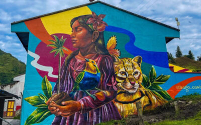 Mural de Toche pone a Ibagué en la vitrina mundial del arte urbano