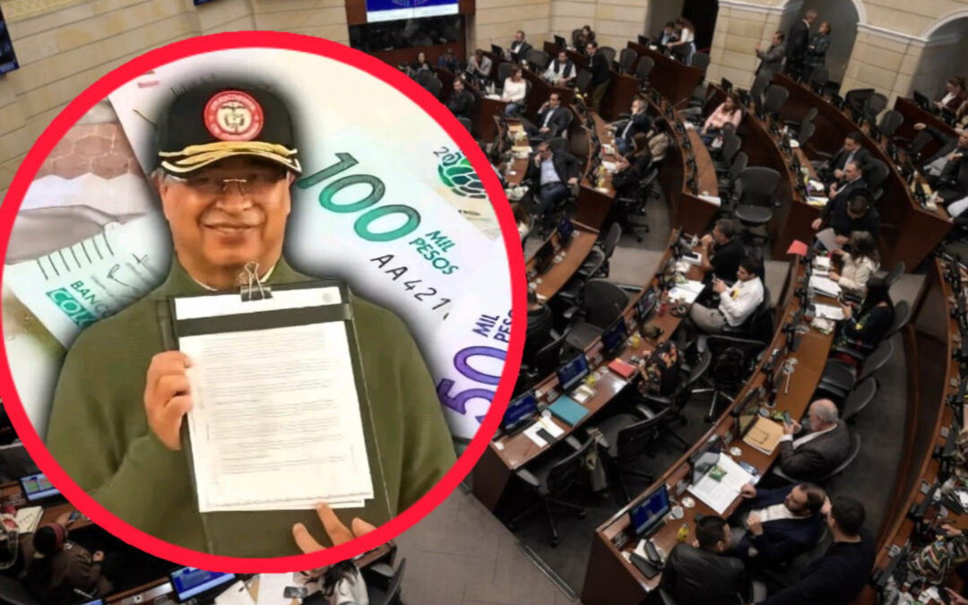 Petro plantea eliminar la prima de $15 millones a futuros congresistas