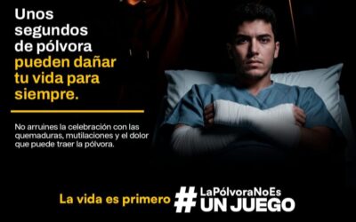 «La vida es primero, la pólvora no es un juego»