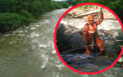 Hallan sin vida a menor desaparecido en el río Gualí