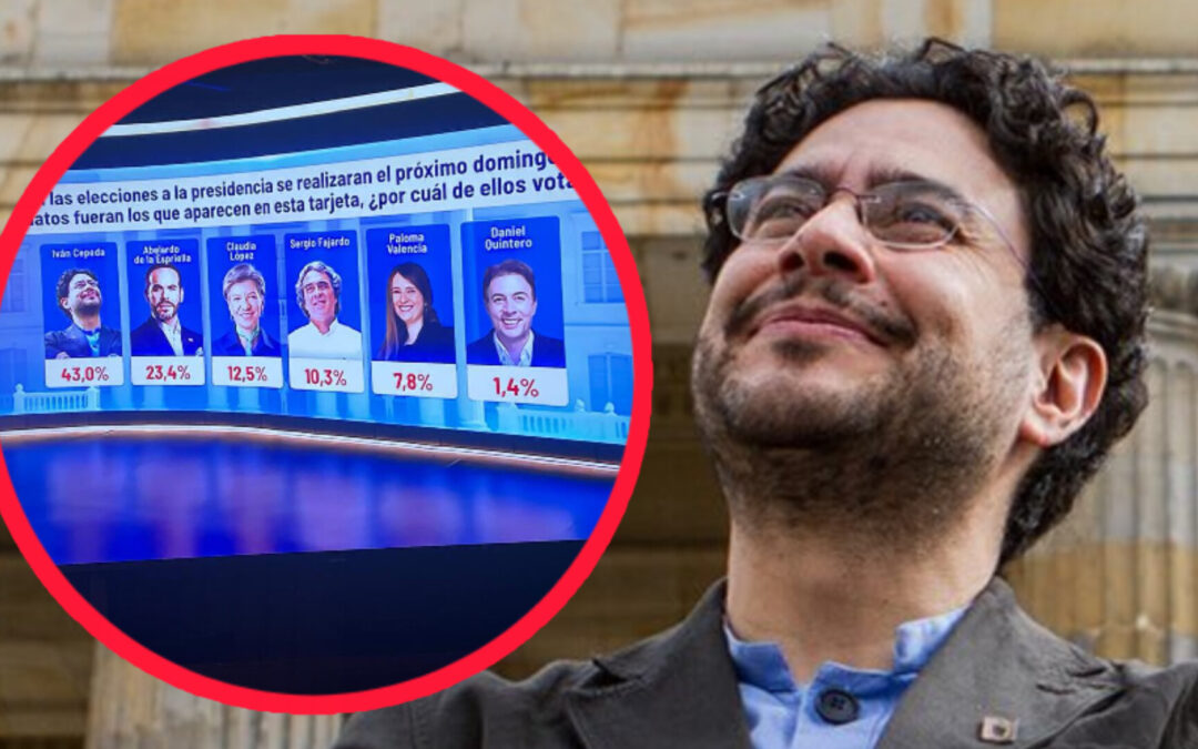 Cepeda lidera intención de votación presidencial en INVAMER