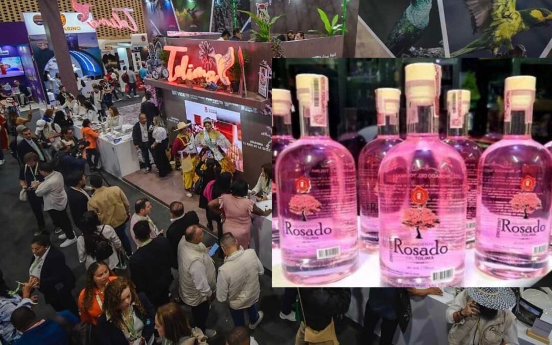 Aguardiente rosado del Tolima en la Vitrina Turística de ANATO 2026