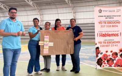 Tolima forma 400 gestores comunitarios para fortalecer la salud mental