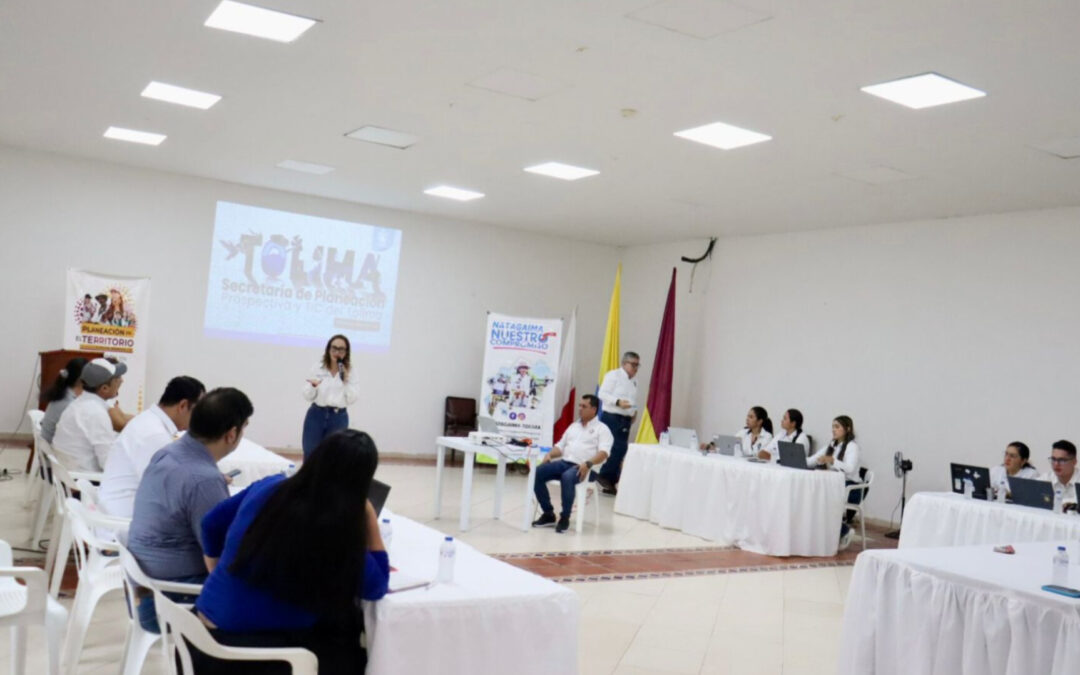 Tolima impulsa la planeación territorial con jornada estratégica en Natagaima