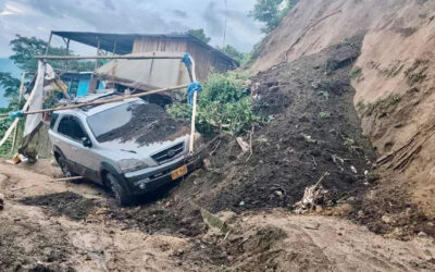 Derrumbe en zona rural de Planadas amenaza vivienda y genera alerta