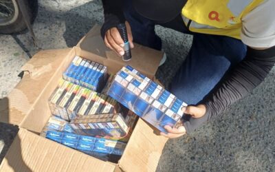 Batalla 24/7 contra el contrabando de cigarrillos previo a la Semana Santa