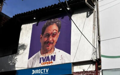 Vandalizan sede política en Medellín tras adhesión a campaña presidencial