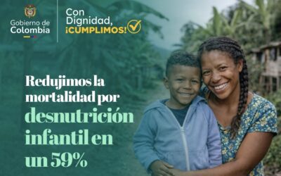El Gobierno Nacional reduce en 59 % la desnutrición infantil en Colombia