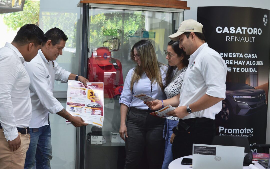 Ruta Cero Deudas llegó a consignatarias  y concesionarios de Ibagué