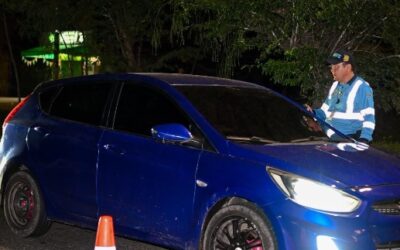 Sancionados siete conductores ebrios durante el fin de semana