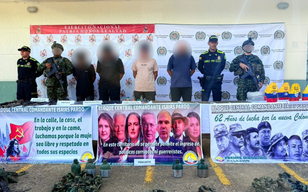 Golpe a disidencias en Ataco: capturan a presunto cabecilla y tres integrantes