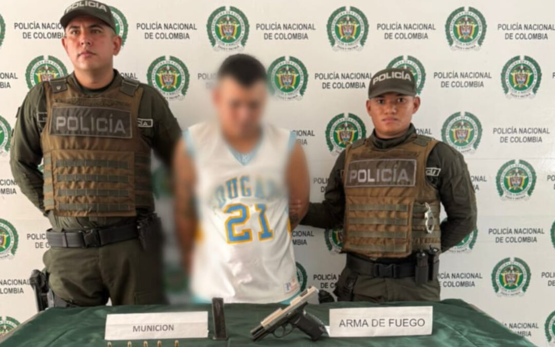 Capturan a alias “Juancho” armado en El Espinal