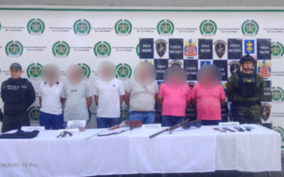 Golpe a disidencias en Tolima: capturan cinco presuntos integrantes