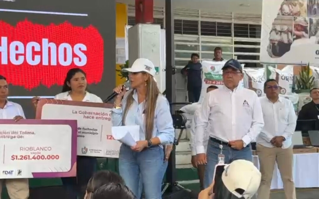 Gobernación entregó fertilizantes a 400 familias cafeteras de Rioblanco