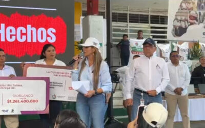 Gobernación entregó fertilizantes a 400 familias cafeteras de Rioblanco