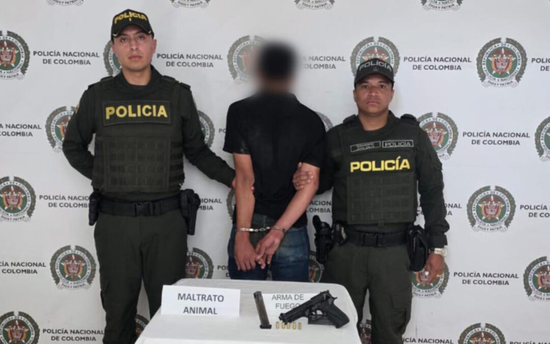 Cayó presunto agresor de un perro en Tolima: también llevaba arma traumática modificada