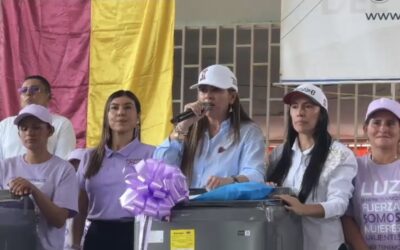 Adriana Matiz anunció inversiones históricas para Rioblanco