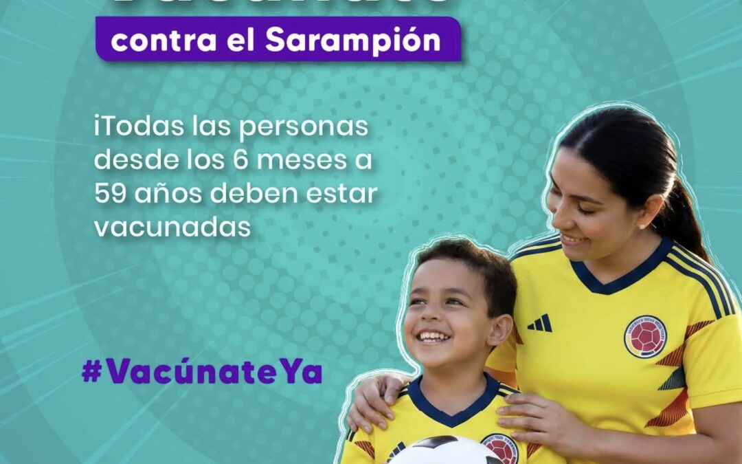 El sarampión no da tregua: MinSalud llama a vacunarse antes del Mundial