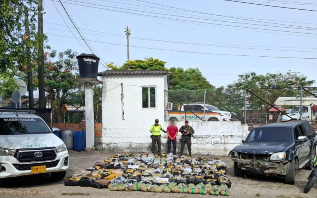 Incautan más de 800 kilos de marihuana en carreteras del Tolima