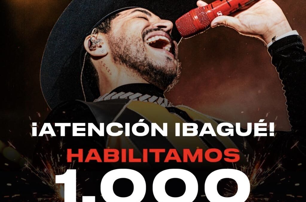 Atención! habilitan 1.000 entradas para el concierto de Grupo Firme en el Nectar Arena