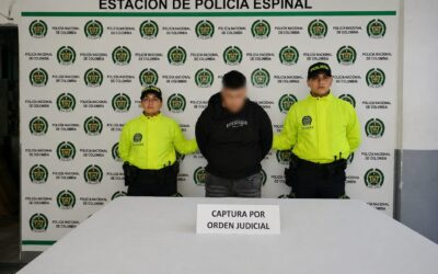 Capturan en El Espinal a condenado a 11 años de prisión