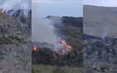 Falsa alarma por supuesto incendio en el páramo desata preocupación en Santa Isabel