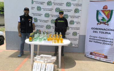 GOAT golpea el contrabando con incautaciones y cierres de negocios en el sur del Tolima