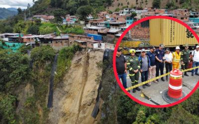Persisten restricciones en la vía Panamericana por deslizamiento en Cajamarca