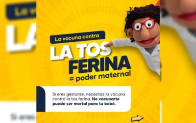 MinSalud alerta sobre la tos ferina e invita a las gestantes a vacunarse para proteger su vida y la de sus bebés