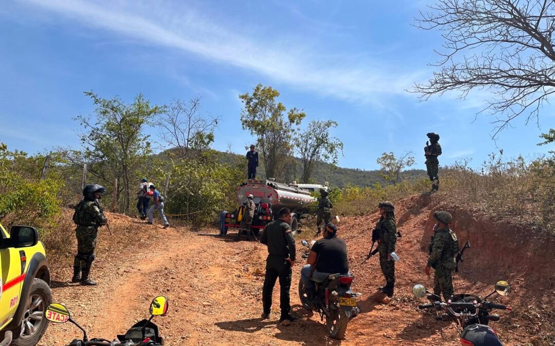 Refuerzan seguridad en tres municipios del Tolima por incendios forestales