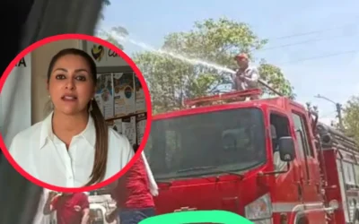 Matiz arremete contra uso de bomberos en fiestas mientras arde el Tolima
