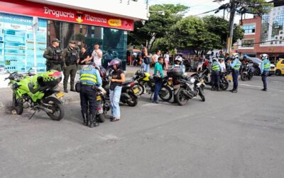 138 comparendos y 55 inmovilizaciones durante el fin de semana en Ibagué
