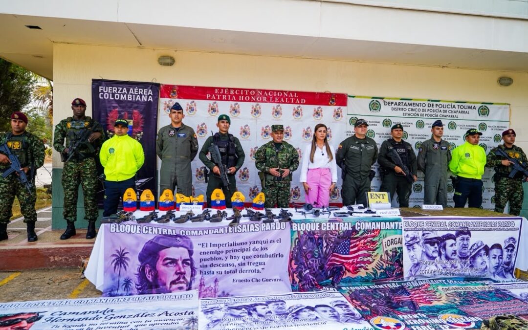 Operación conjunta debilita comisión de la Gerónimo Galeano en el sur del Tolima.